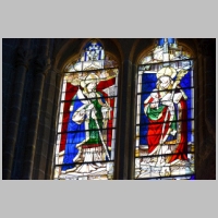 Avila, Catedral, photo Richard Mortel, Wikipedia, stained glass, 15th century,c.jpg